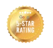 Selo 5 estrelas Google